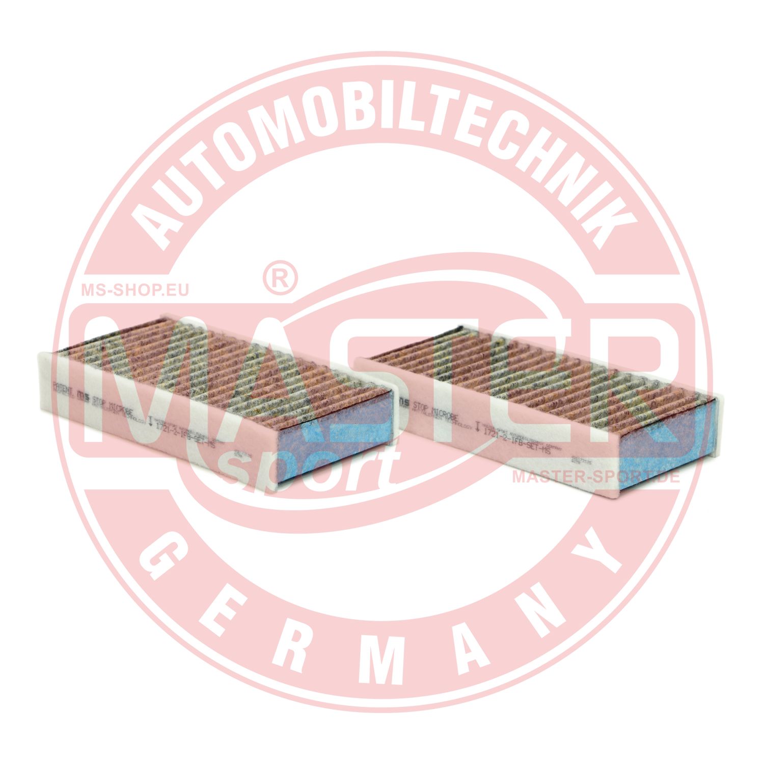 MASTER-SPORT GERMANY 1721-2-IFB-SET-MS STOP MICROBE Antiallergen Technology Filter vnútorného priestoru